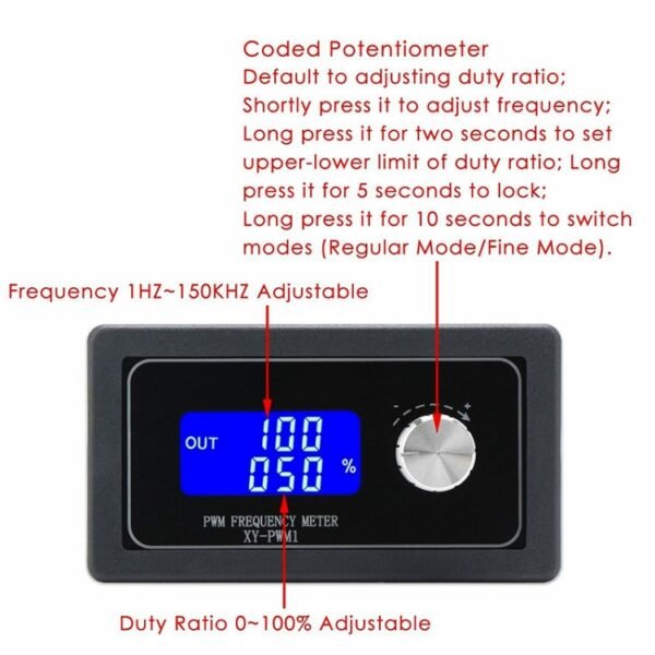 Adjustable PWM Signal Generator DC Motor Speed Controller, Signal Generator - Image 4
