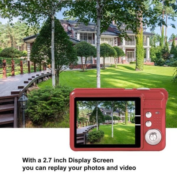 48 Million Pixel CCD HD Digital Camera Retro Self-Portrait Video Camera - Image 7