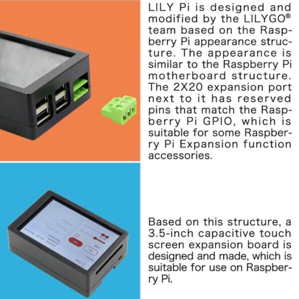 Lily Pi ESP32 Chip WiFi Bluetooth 3.5 Inch Capacitive Touch Screen 5V Relay USB Expansion Port - Image 5