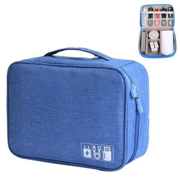 Multifunctional Cationic Digital U Disk Data Cable Storage Bag...