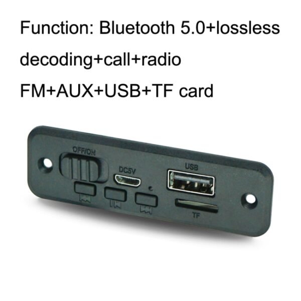 JQ-D102BT With Amplifier Recording Calls MP3 Bluetooth Decoder Boar... - Image 4