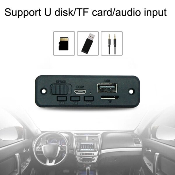 JQ-D102BT With Amplifier Recording Calls MP3 Bluetooth Decoder Boar... - Image 5