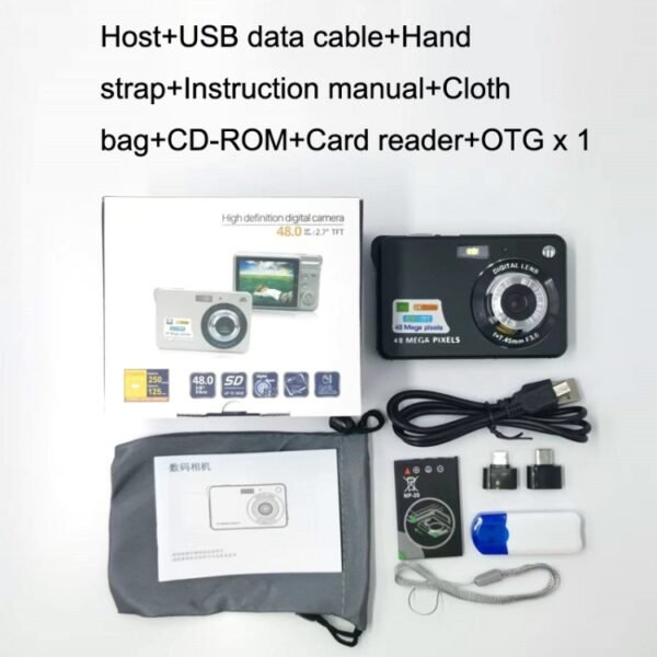 18 Million Pixel Entry-Level Digital Cameras Daily Recording Photos And Videos Macro Student Cameras, 18 Million Pixel - Image 6