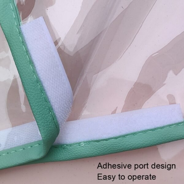 Electric Vehicle Charging Port Magnetic Transparent Rain Cover, Rain Cover Yellow, Rain Cover Blue, Rain Cover Pink, Rain Cover White, Rain Cover Black, Rain Cover Transparent Green - Image 4