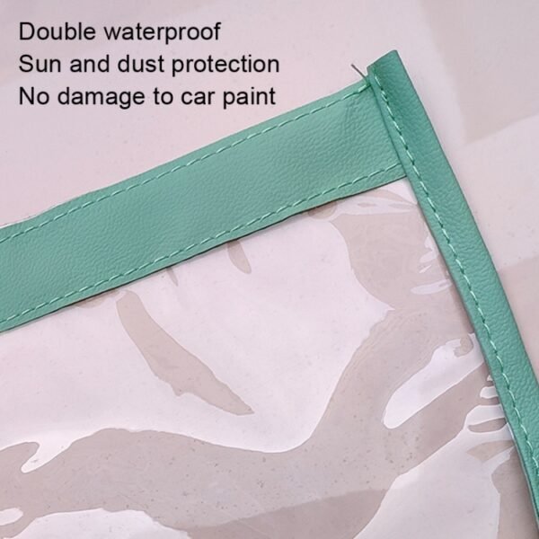 Electric Vehicle Charging Port Magnetic Transparent Rain Cover, Rain Cover Yellow, Rain Cover Blue, Rain Cover Pink, Rain Cover White, Rain Cover Black, Rain Cover Transparent Green - Image 5