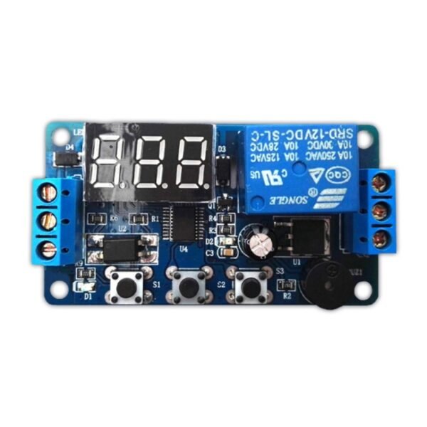 DK-C-01 Anti-Reverse Circuit Delay Relay Module DC12V Timing Delay Controller Module - Image 2