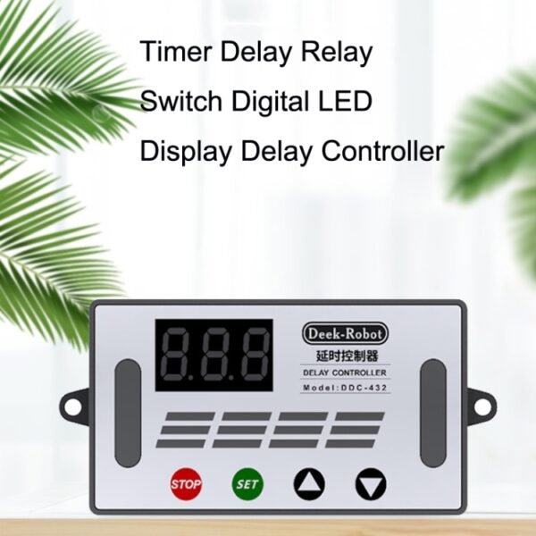 Deek-Robot DDC-432 Delay Relay Switch DC5V-30V Dual MOS Tube Digital Display Time Relay Controller - Image 6