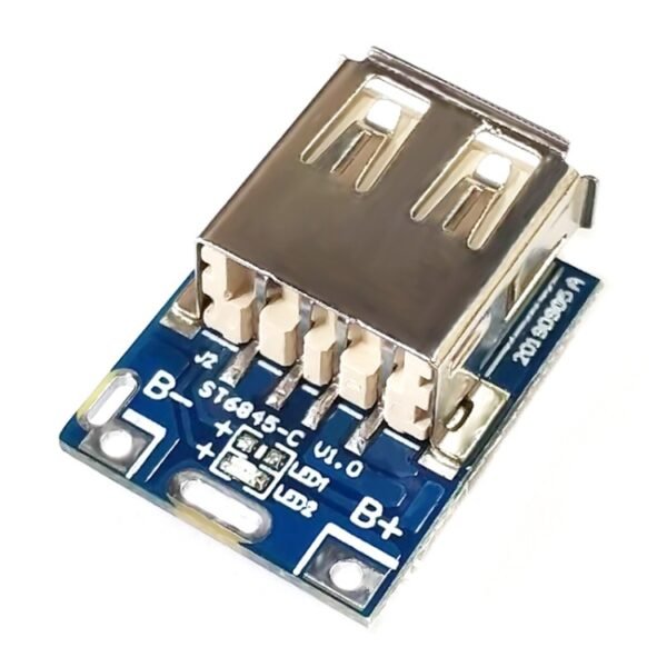 5V Boost Converter Step-Up Power Module Lithium Battery Charging Protection Board LED Display For DIY Charger 134N3P, Micro USB, Type-C - Image 3