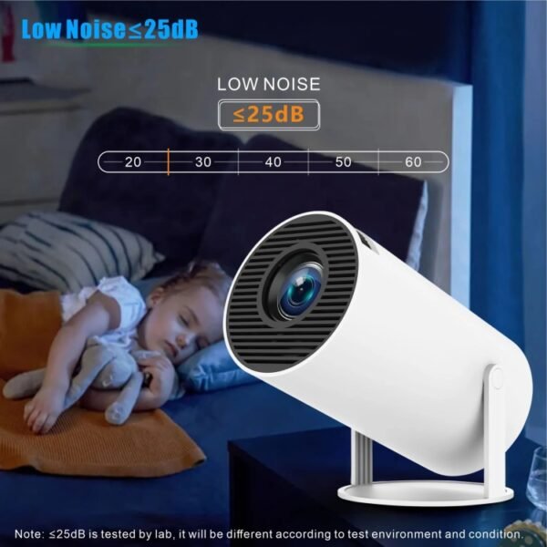 HY300 PRO Smart Projector Android 11.0 System 120 Lumen Portable Projector, EU Plug, US Plug, UK Plug, AU Plug - Image 11