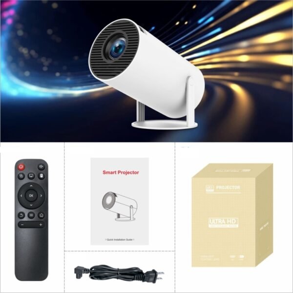 HY300 PRO Smart Projector Android 11.0 System 120 Lumen Portable Projector, EU Plug, US Plug, UK Plug, AU Plug - Image 14