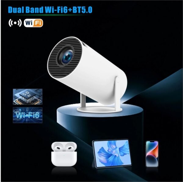 HY300 PRO Smart Projector Android 11.0 System 120 Lumen Portable Projector, EU Plug, US Plug, UK Plug, AU Plug - Image 3