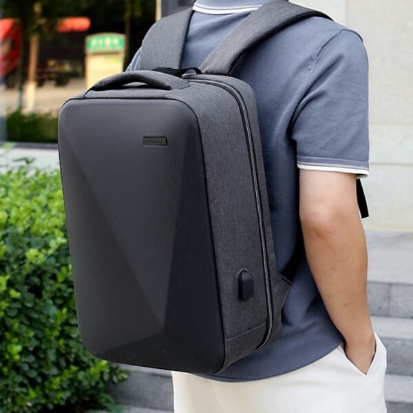 Large Capacity Password Lock Anti-Theft Laptop Backpack With USB Port, 16 inch - Image 13
