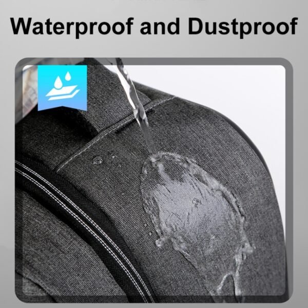Large Capacity Password Lock Anti-Theft Laptop Backpack With USB Port, 16 inch - Image 10