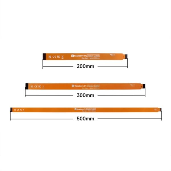 Waveshare For Raspberry Pi 5th DSI Display 22Pin To 15Pin Soft Cable FPC Cable, 200mm, 300mm, 500mm - Image 3