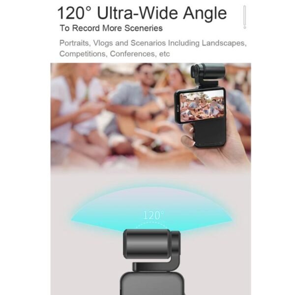 Ordro 3.5-Inch Large Screen 5K Video Recording Pocket Camera - Image 6