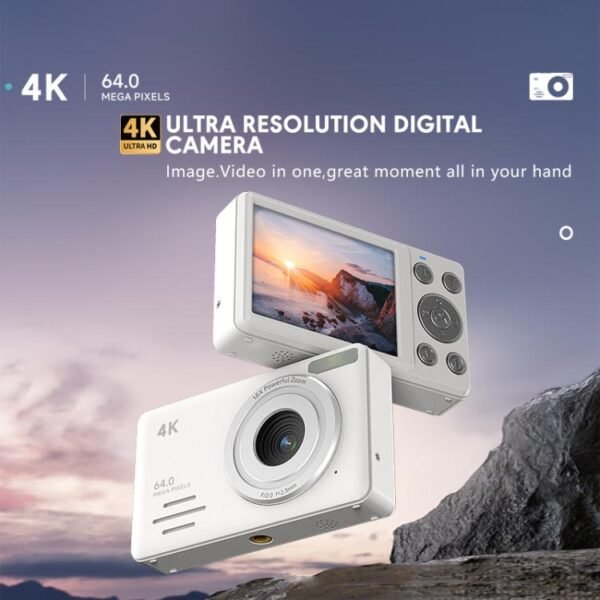 Anytek S7 4K HD Digital Camera Self-Timer Travel Camera Student Kids Card Camera - Image 2