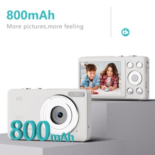 Anytek S7 4K HD Digital Camera Self-Timer Travel Camera Student Kids Card Camera - Image 13