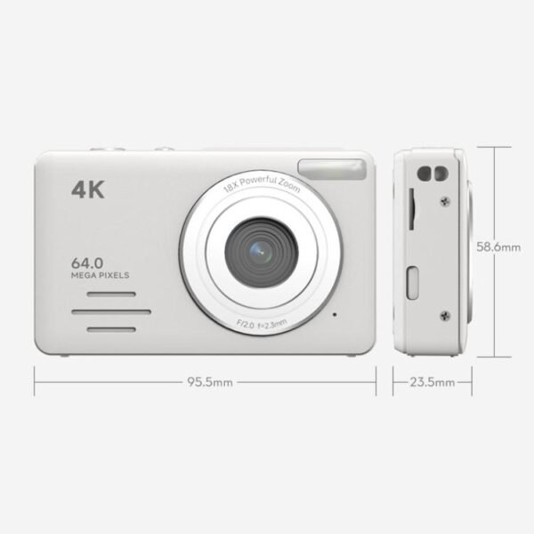 Anytek S7 4K HD Digital Camera Self-Timer Travel Camera Student Kids Card Camera - Image 15