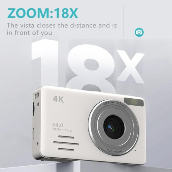 Anytek S7 4K HD Digital Camera Self-Timer Travel Camera Student Kids Card Camera - Image 7