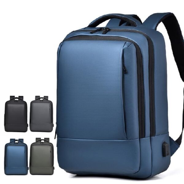 OUMANTU 2103 Large Capacity Multi-Compartment Waterproof Laptop Backpack With USB Port - Image 2