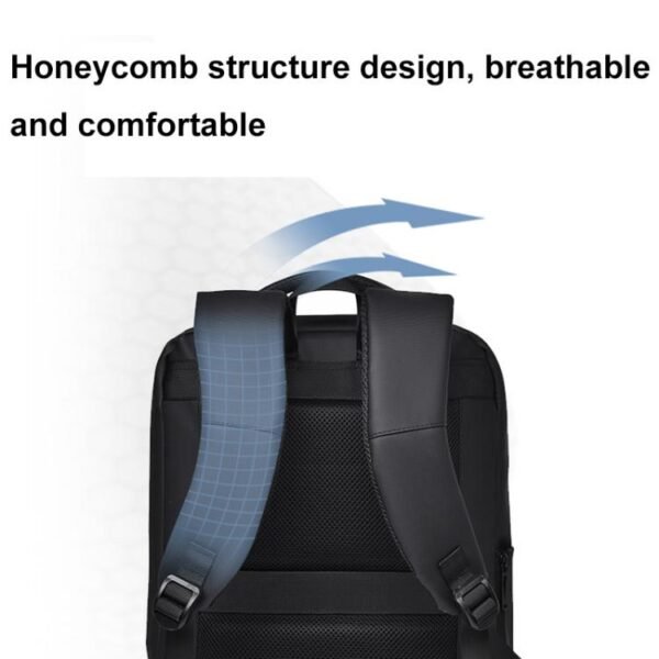 OUMANTU 2103 Large Capacity Multi-Compartment Waterproof Laptop Backpack With USB Port - Image 8