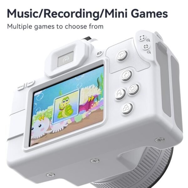 48 Million Pixel 2K Ultra HD Mini Digital Portable Camera, Black, White, White+Fill Light, Black+Fill Light - Image 7