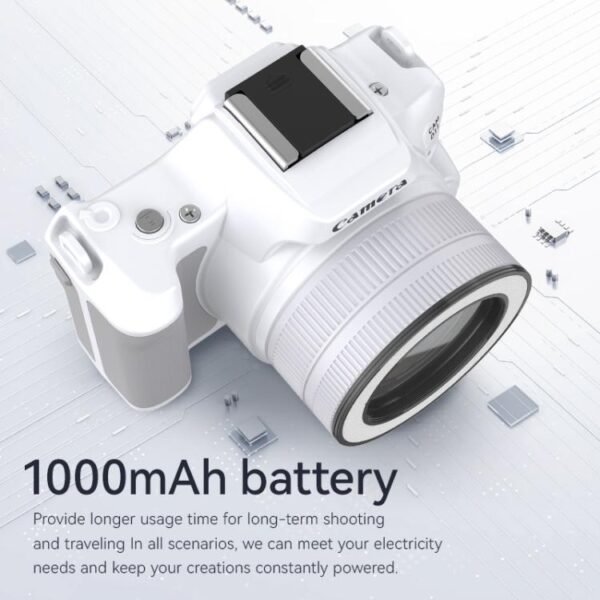48 Million Pixel 2K Ultra HD Mini Digital Portable Camera, Black, White, White+Fill Light, Black+Fill Light - Image 9