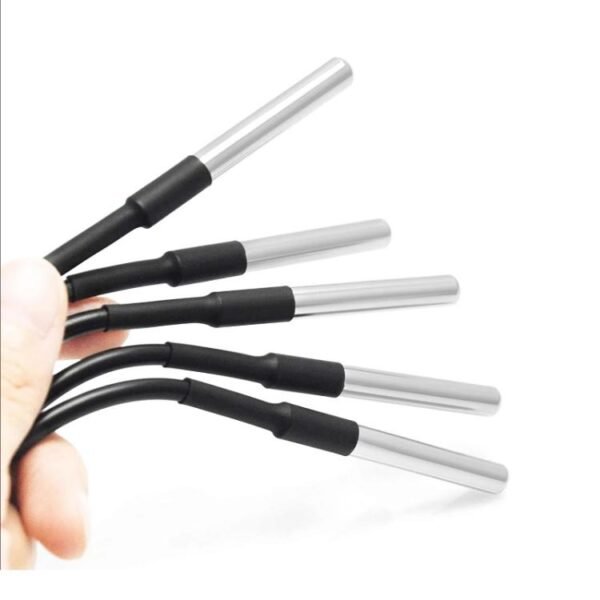 2pcs /Pack DS18B20 Waterproof Temperature Sensor Probe Stainless Steel Encapsulated 1m Cable - Image 4