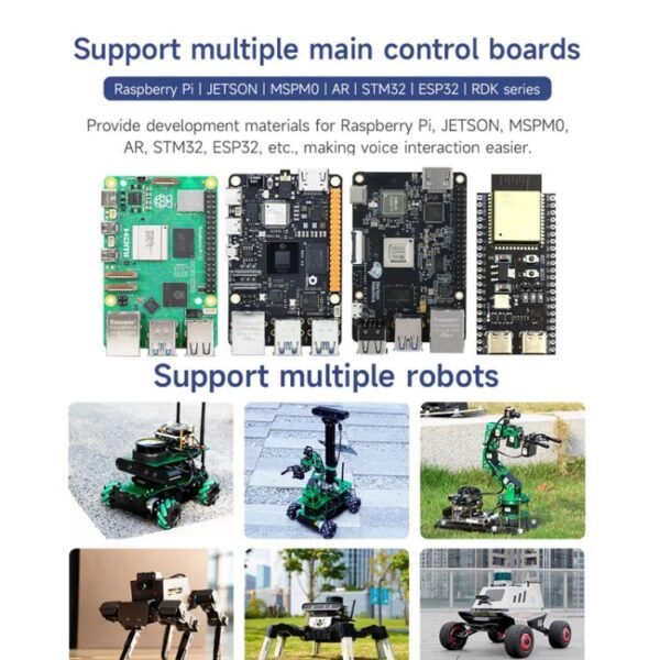 Yahboom Intelligent Voice Interaction Module Supports Custom Command Words CI1302 Chip - Image 9