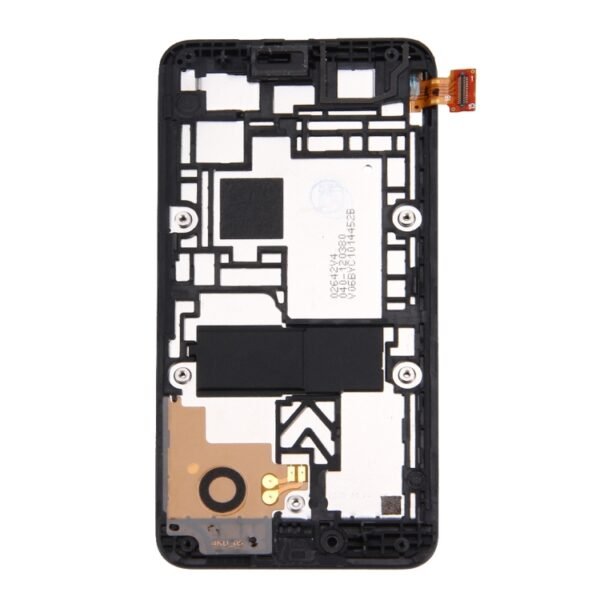 LCD Display + Touch Panel with Frame for Nokia Lumia 530 (Black) - Image 3