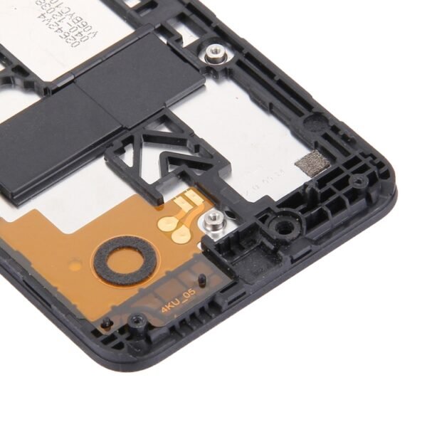 LCD Display + Touch Panel with Frame for Nokia Lumia 530 (Black) - Image 5